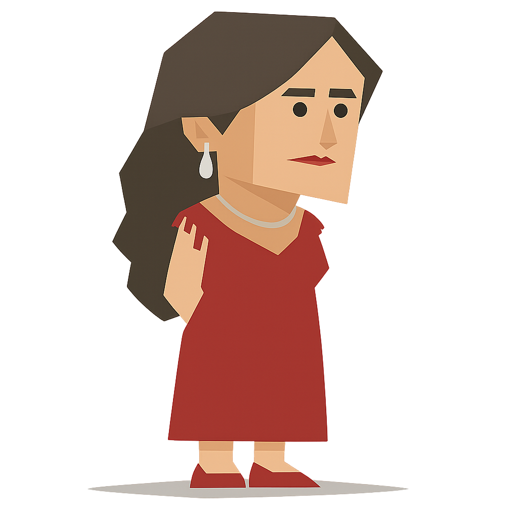 クールな実力派女優